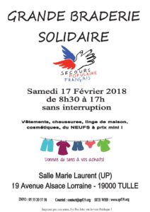 Grande braderie solidaire